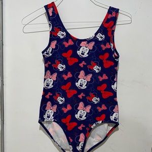 Navy Minnie Mouse Bodysuit